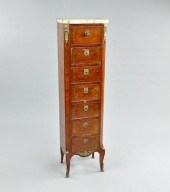 A Louis XV Semanier With seven