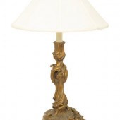 A Louis XV Stye Gilt Metal Tab
