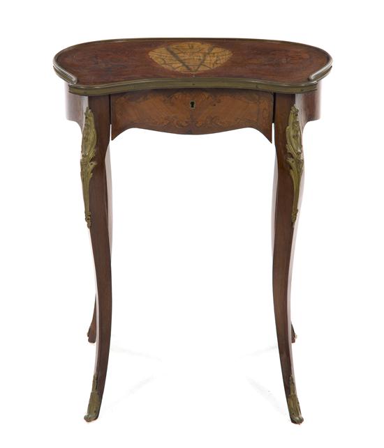 * A Louis XV Style Marquetry and