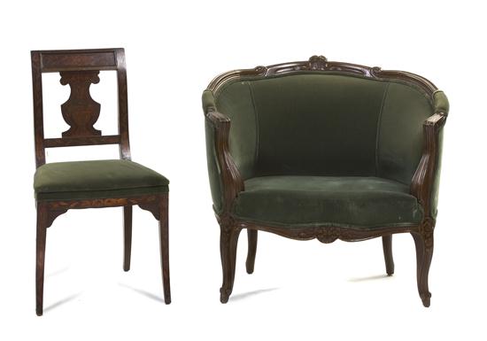 *A Louis XV Style Bergere having