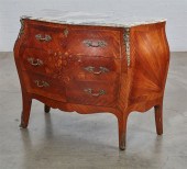 A LOUIS XV STYLE BRONZE MOUNTE
