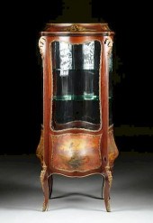 A LOUIS XV STYLE BRONZE MOUNTE