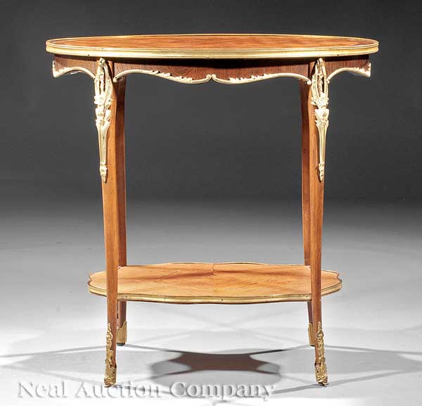 A Louis XV-Style Bronze Mounted