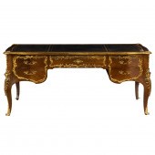 A LOUIS XV STYLE BUREAU PLAT A
