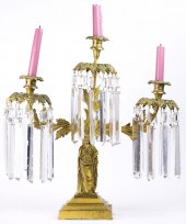 A LOUIS XV STYLE CANDELABRUM A