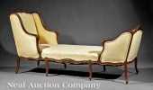 A Louis XV-Style Carved Walnut