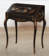 A LOUIS XV STYLE CHINOISERIE B