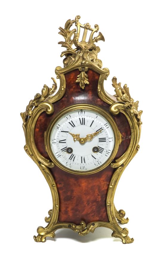 A Louis XV Style Gilt Bronze and