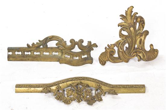 A Louis XV Style Gilt Metal