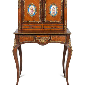 A Louis XV Style Gilt Metal and