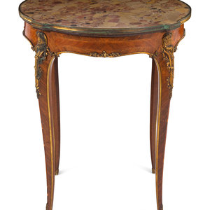 A Louis XV Style Gilt Bronze