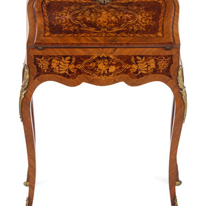 A Louis XV Style Gilt Bronze