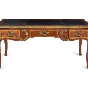 A Louis XV Style Gilt Bronze