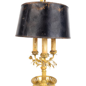 A Louis XV Style Gilt Bronze