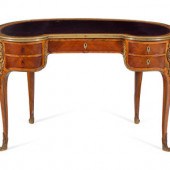 A Louis XV Style Gilt Bronze M