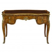 A LOUIS XV STYLE GILT BRONZE A