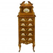 A LOUIS XV STYLE GILT BRONZE A