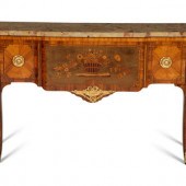 A Louis XV Style Gilt Bronze M