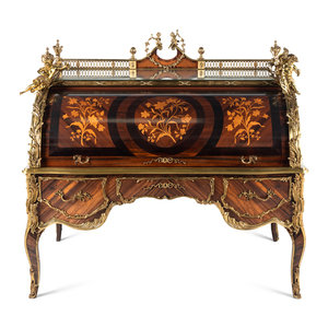 A Louis XV Style Gilt Bronze