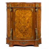 A LOUIS XV STYLE KINGWOOD COMM