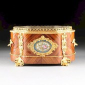 A LOUIS XV STYLE KINGWOOD, GIL