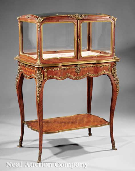 A Louis XV-Style Kingwood Parquetry