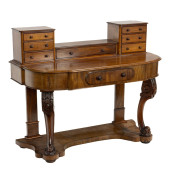 A LOUIS XV STYLE MAHOGANY BONH