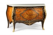 A LOUIS XV STYLE MARQUETRY COM