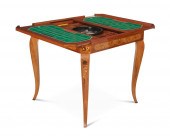 A LOUIS XV-STYLE MARQUETRY GAM