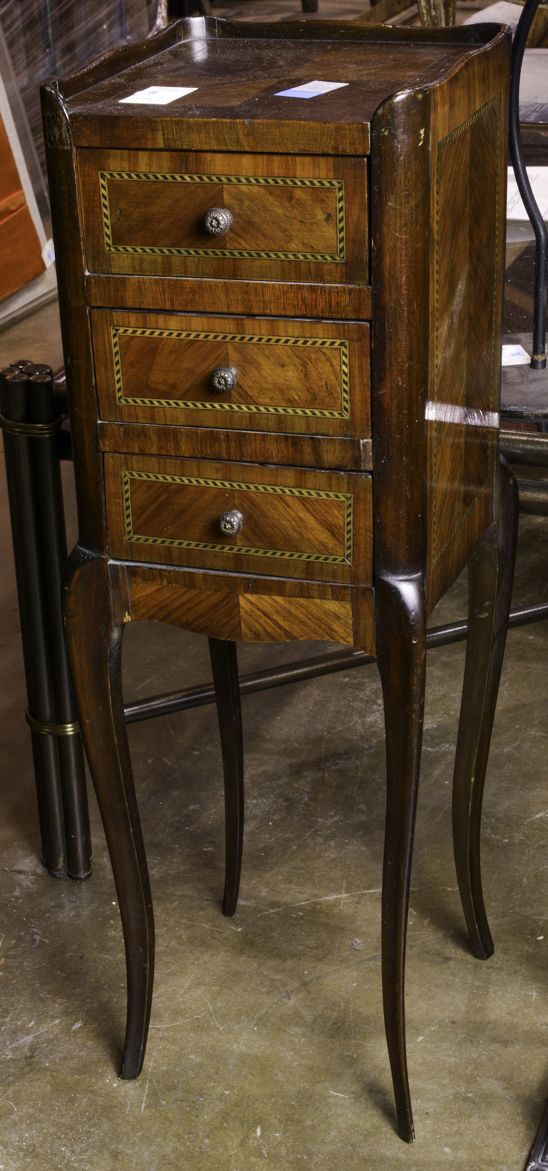 A LOUIS XV STYLE OCCASIONAL TABLE A