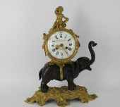 A LOUIS XV STYLE ORMOLOU AND B