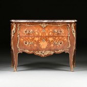 A LOUIS XV STYLE ORMOLU MOUNTE