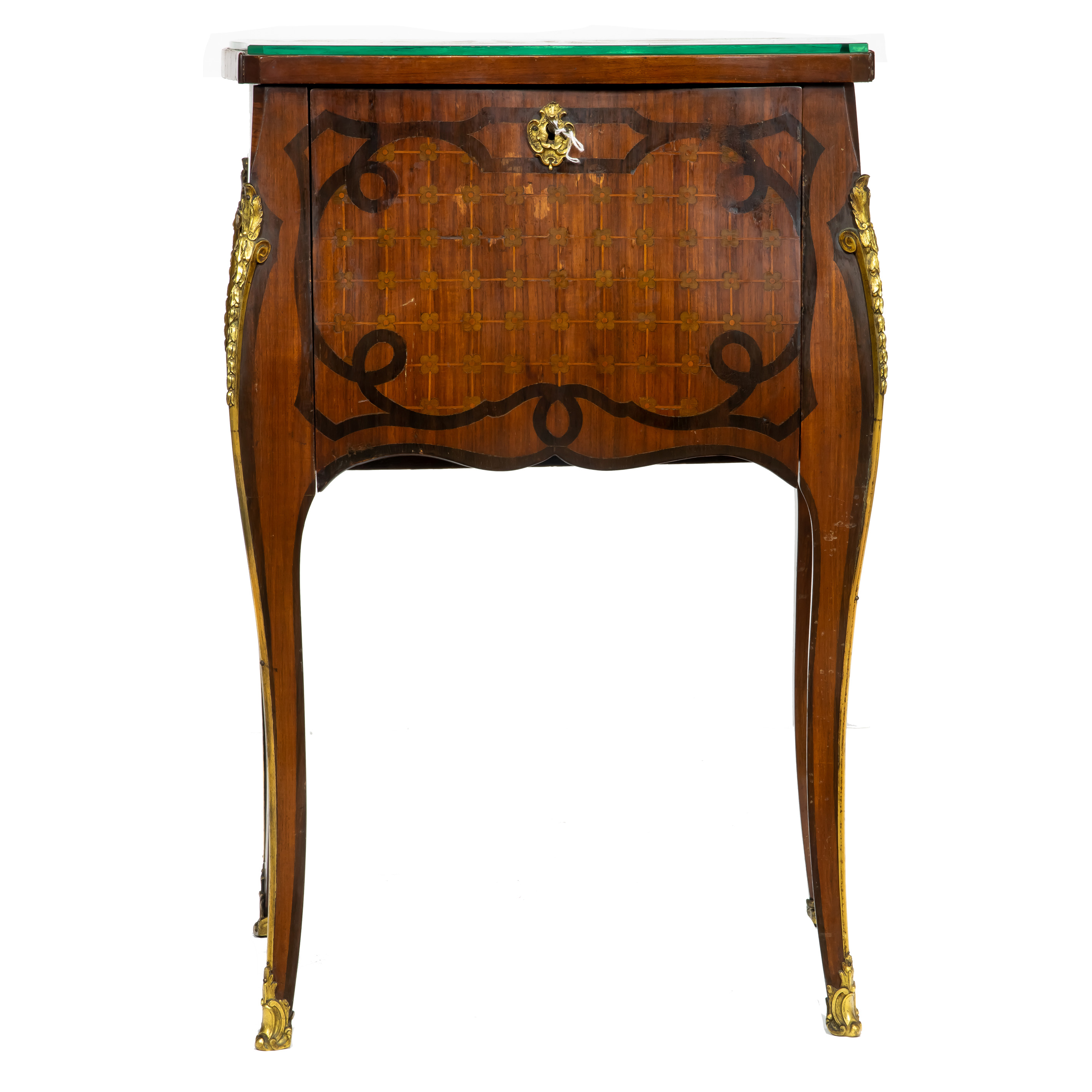 A LOUIS XV STYLE PETITE COMMODE A