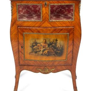 A Louis XV Style Vernis Martin