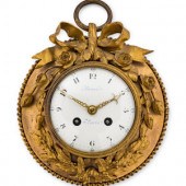 A Louis XVI Gilt Bronze Wall C