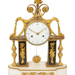 A Louis XVI Gilt Bronze and