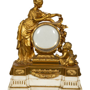 A Louis XVI Gilt Bronze Mounted