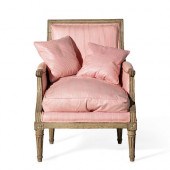 A LOUIS XVI GREEN PAINT DECORA