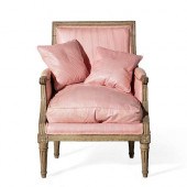 A LOUIS XVI GREEN PAINT DECORA