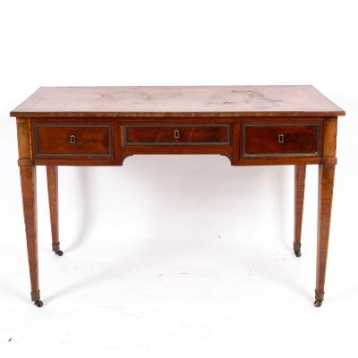 A Louis XVI mahogany dressing