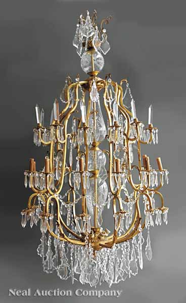A Louis XVI-Style Bronze Doré and