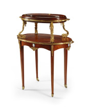 A LOUIS XVI STYLE BRONZE-MOUNT