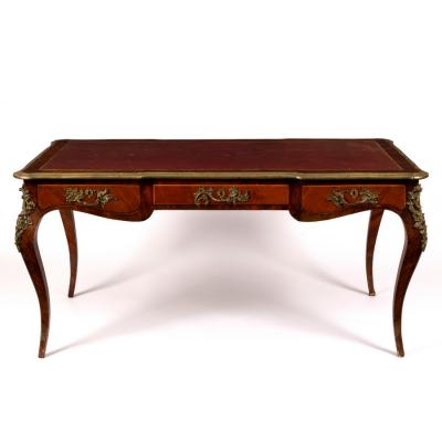 A Louis XVI style bureau plat