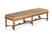 A LOUIS XVI STYLE CARVED GILTW