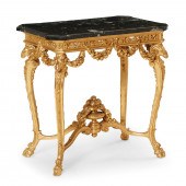 A LOUIS XVI STYLE CENTER TABLE