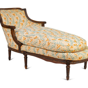 A Louis XVI Style Chaise Longue
