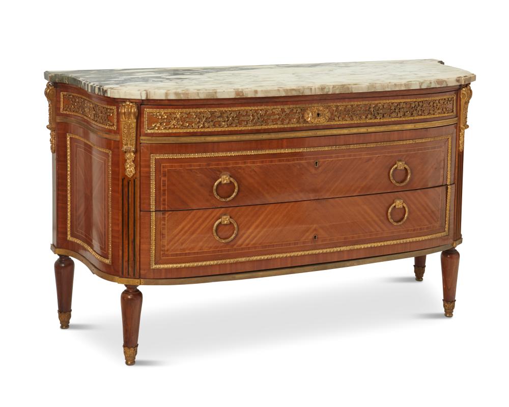 A LOUIS XVI-STYLE COMMODEA Louis
