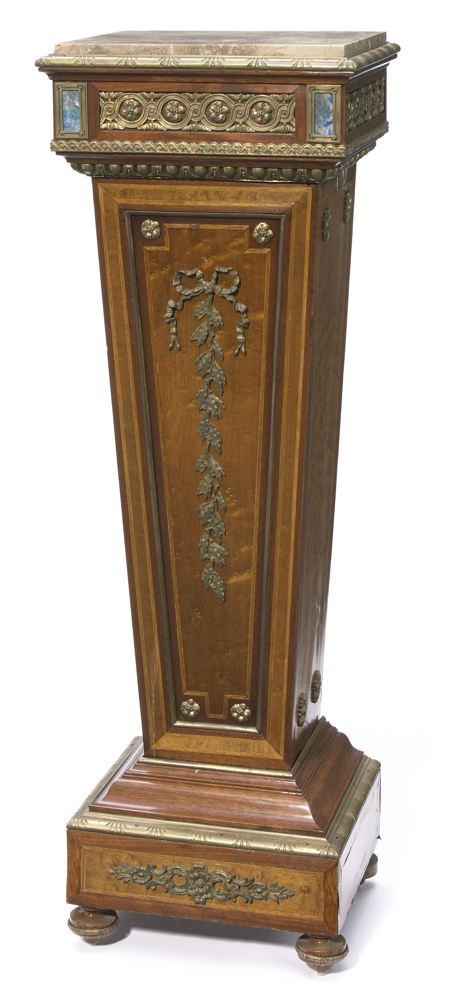 A Louis XVI style gilt bronze