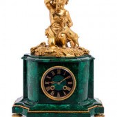 A Louis XVI Style Gilt Bronze