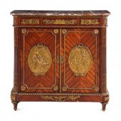 A Louis XVI Style Gilt Bronze